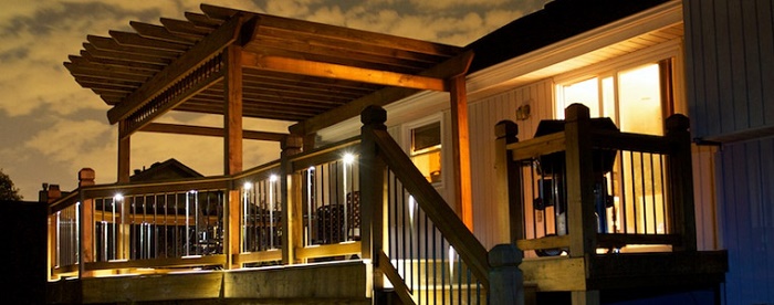 exterior deck lights