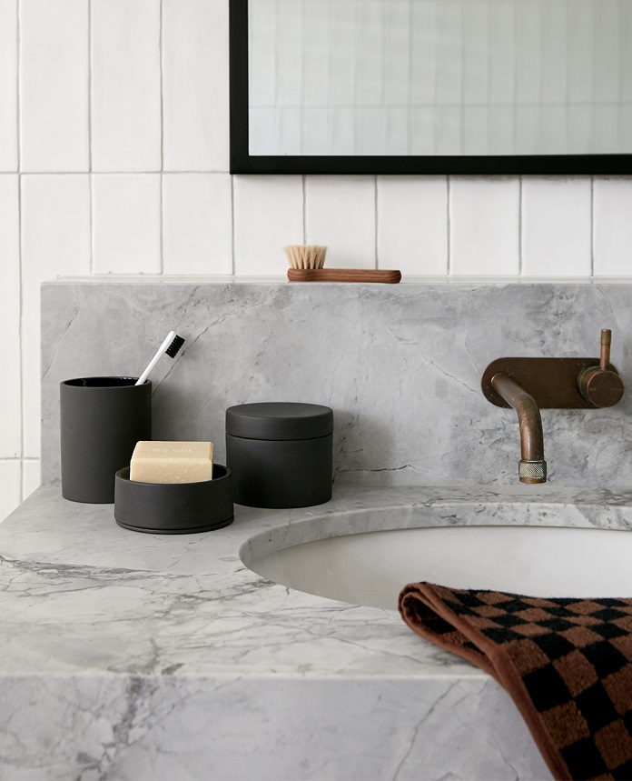 Bathroom storage accessories